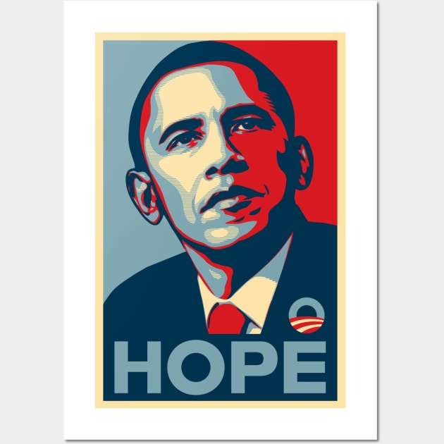 Hope Obama Shirt Wall Art by African American Boxing line